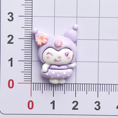 DIY Summer Swimming Ring Sanrio Charms Accessories – Customizable Phone Case, Hairpin, Fridge Magnet & Keychain Set