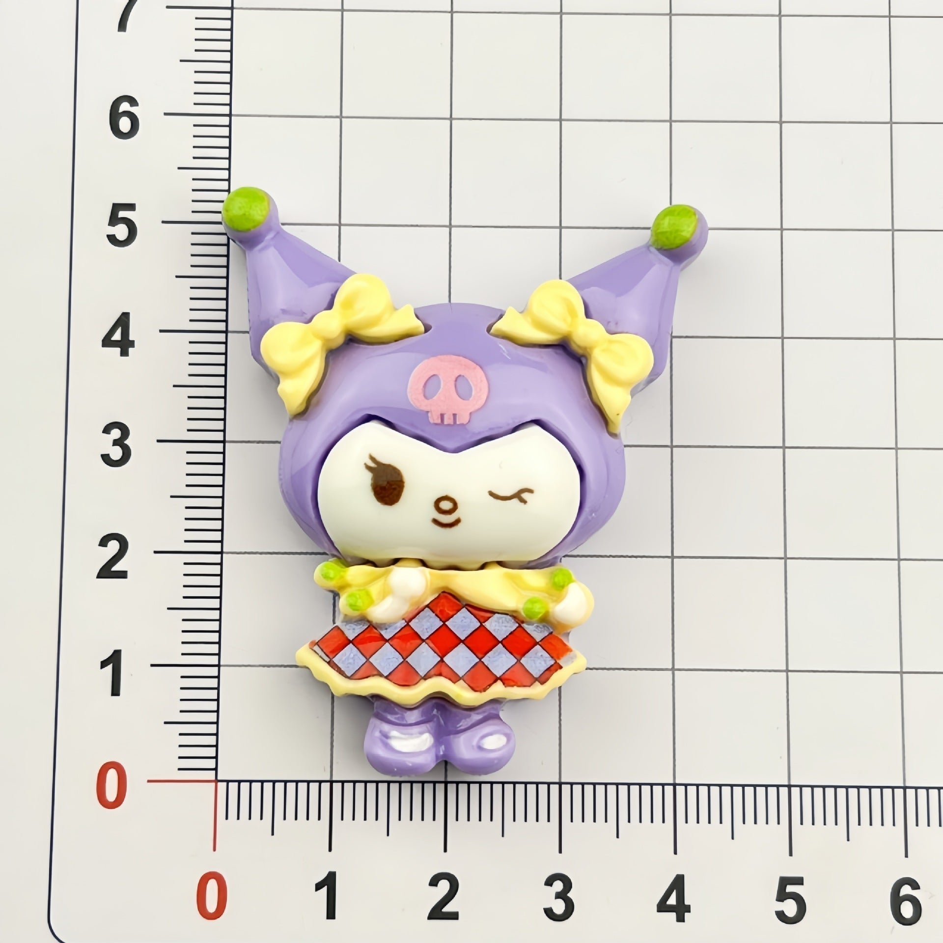 DIY Cute Cartoon Circus Xiao Ou Resin Charms Accessories – Customizable Phone Case, Hairpin, Fridge Magnet & Keychain Set
