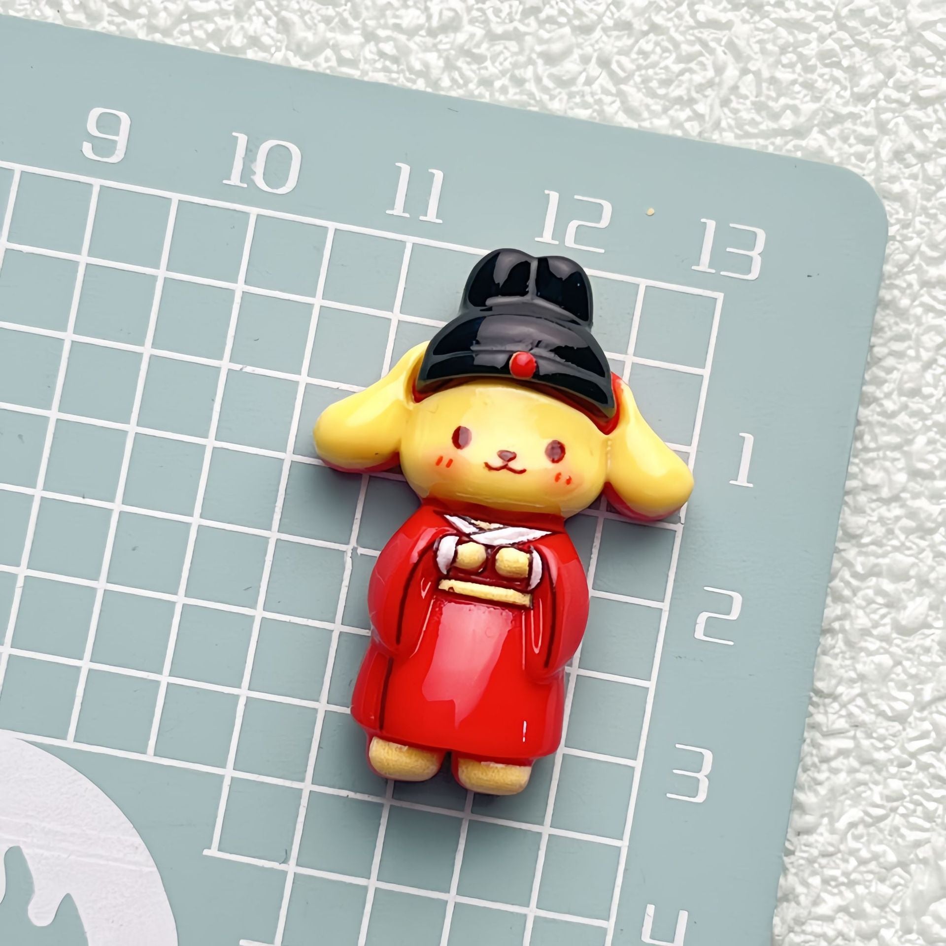 DIY Palace Sanrio Charms Accessories – Customizable Phone Case, Hairpin, Fridge Magnet & Keychain Set
