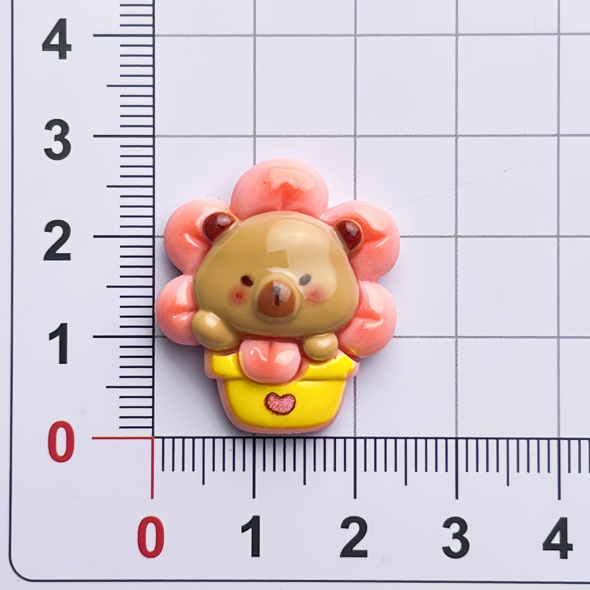 DIY  Bath Capy  Charms Accessories – Customizable Phone Case, Hairpin, Fridge Magnet & Keychain Set