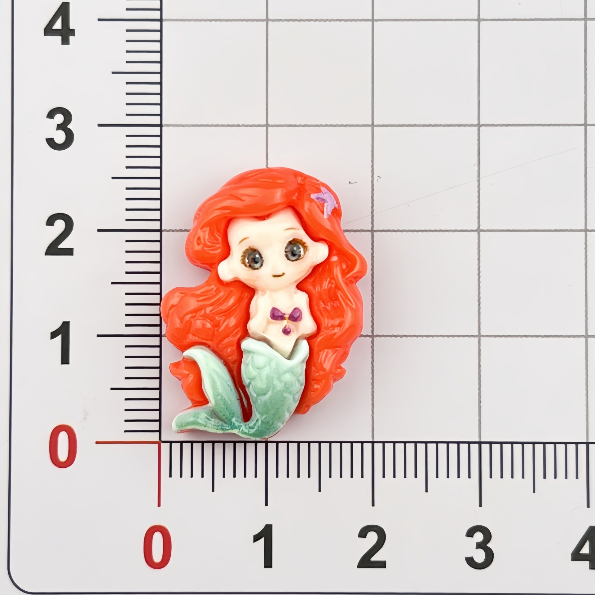 DIY  Mermaid Princess Charms Accessories – Customizable Phone Case, Hairpin, Fridge Magnet & Keychain Set