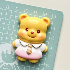 DIY Daka Heart Angel Bear Charms Accessories – Customizable Phone Case, Hairpin, Fridge Magnet & Keychain Set