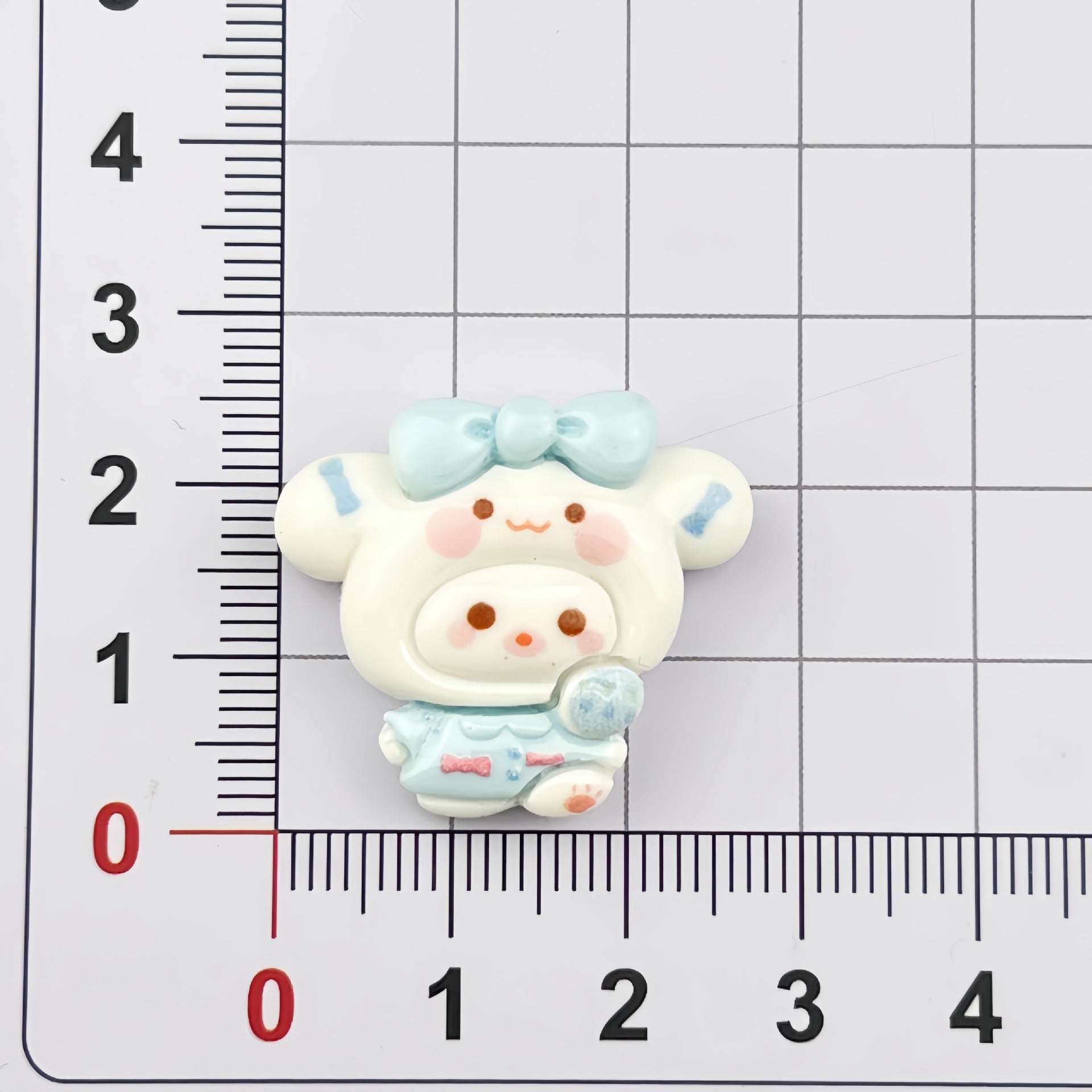 DIY Cartoon Chubby Sanrio Charms Accessories – Customizable Phone Case, Hairpin, Fridge Magnet & Keychain Set