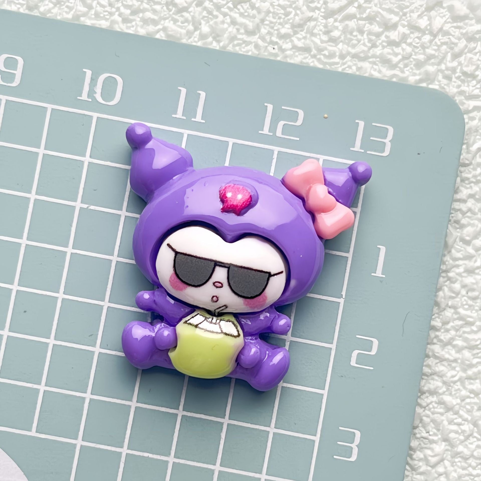 DIY Cute Summer Swimming Sanrio Charms Accessories – Customizable Phone Case, Hairpin, Fridge Magnet & Keychain Set