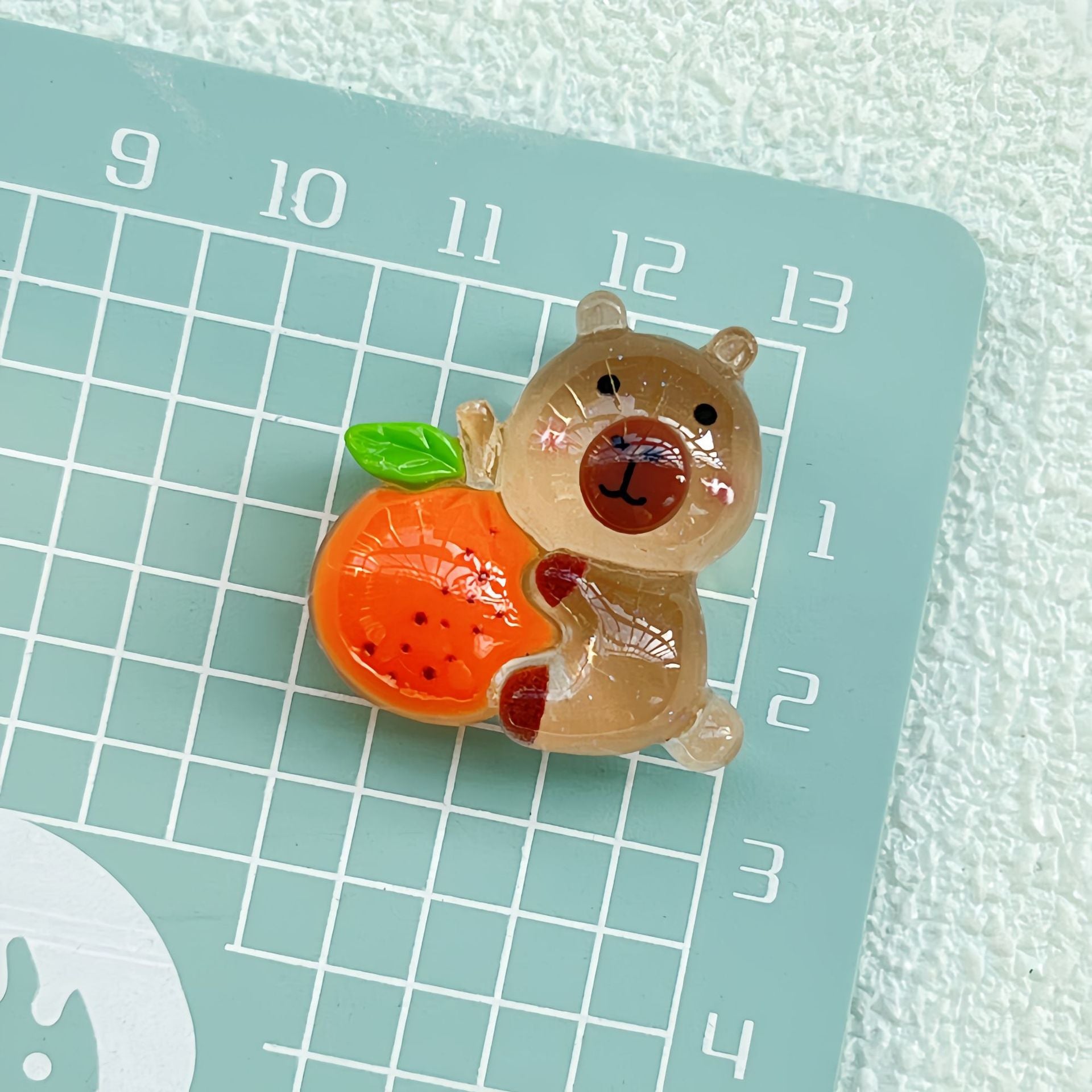 DIY  Holding Fruit Bala Charms Accessories – Customizable Phone Case, Hairpin, Fridge Magnet & Keychain Set