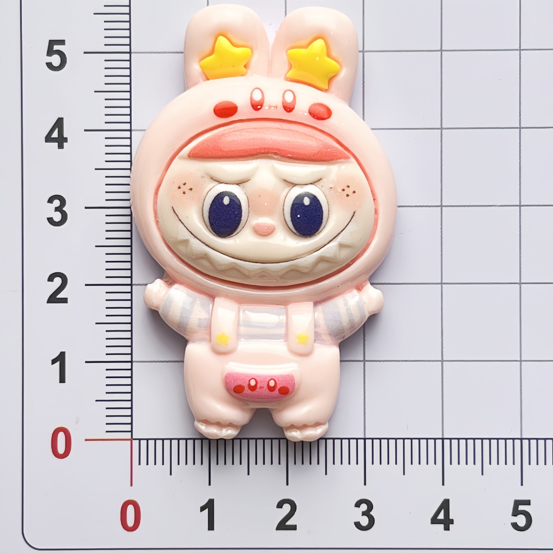 DIY Superman Big Eyes Charms Accessories – Customizable Phone Case, Hairpin, Fridge Magnet & Keychain Set