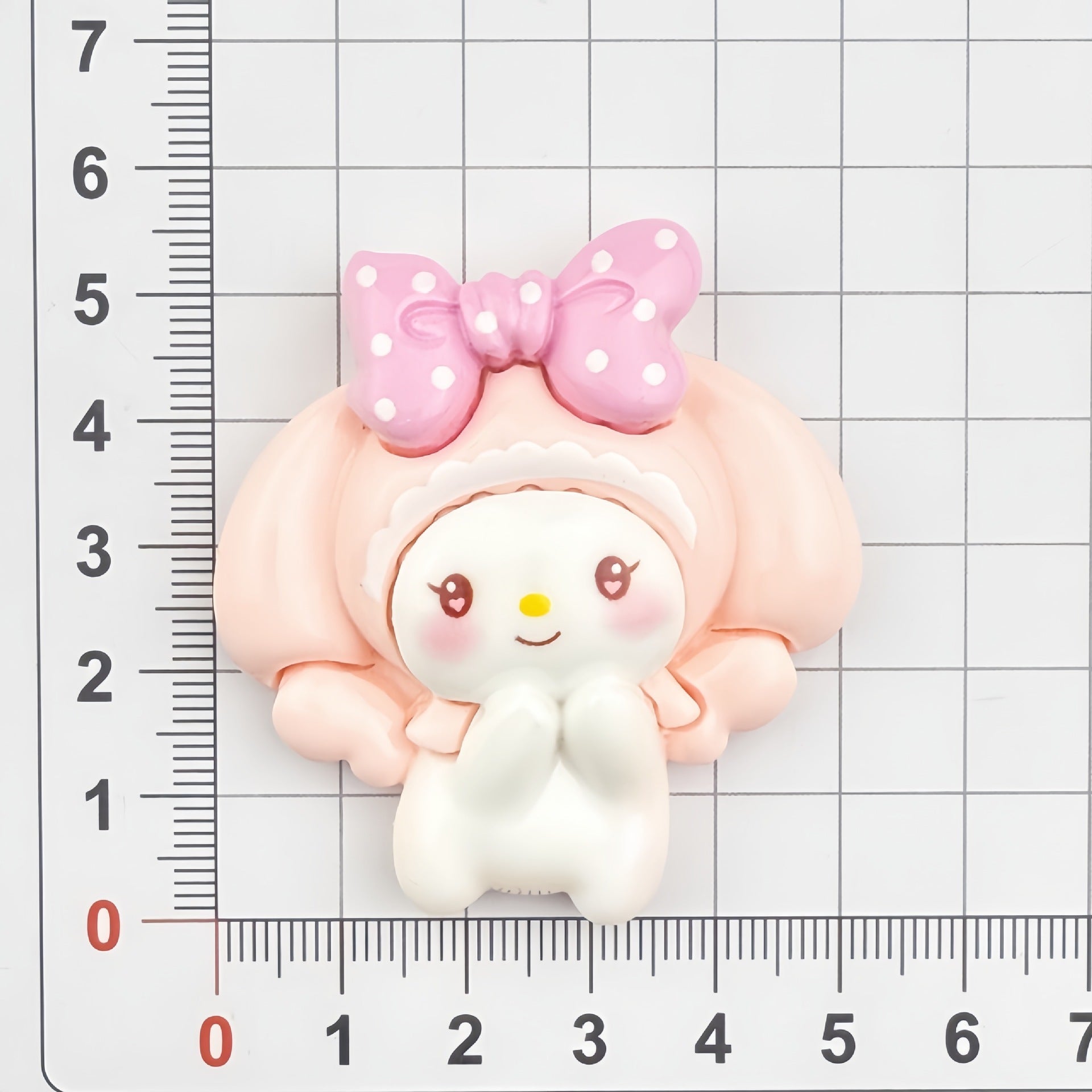 DIY Cute Bow Tie Animal Charms Accessories – Customizable Phone Case, Hairpin, Fridge Magnet & Keychain Set