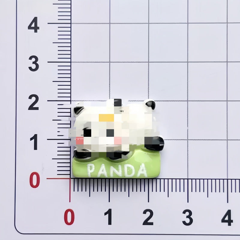 DIY Cute Animal  Charms Accessories – Customizable Phone Case, Hairpin, Fridge Magnet & Keychain Set