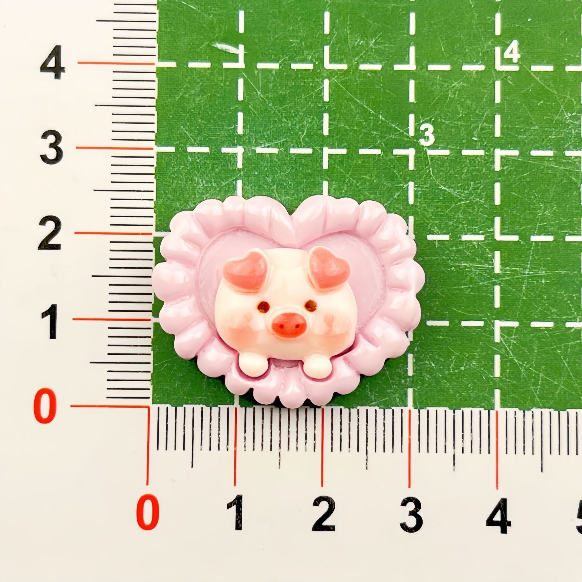 DIY  Heart Animal Photo Frame Charms Accessories – Customizable Phone Case, Hairpin, Fridge Magnet & Keychain Set
