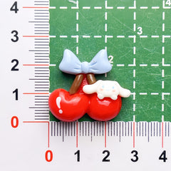 DIY Fruit Small European Charms Accessories – Customizable Phone Case, Hairpin, Fridge Magnet & Keychain Set