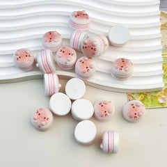 DIY Food Toy KT Sandwich Biscuits Charms Accessories – Customizable Phone Case, Hairpin, Fridge Magnet & Keychain Set