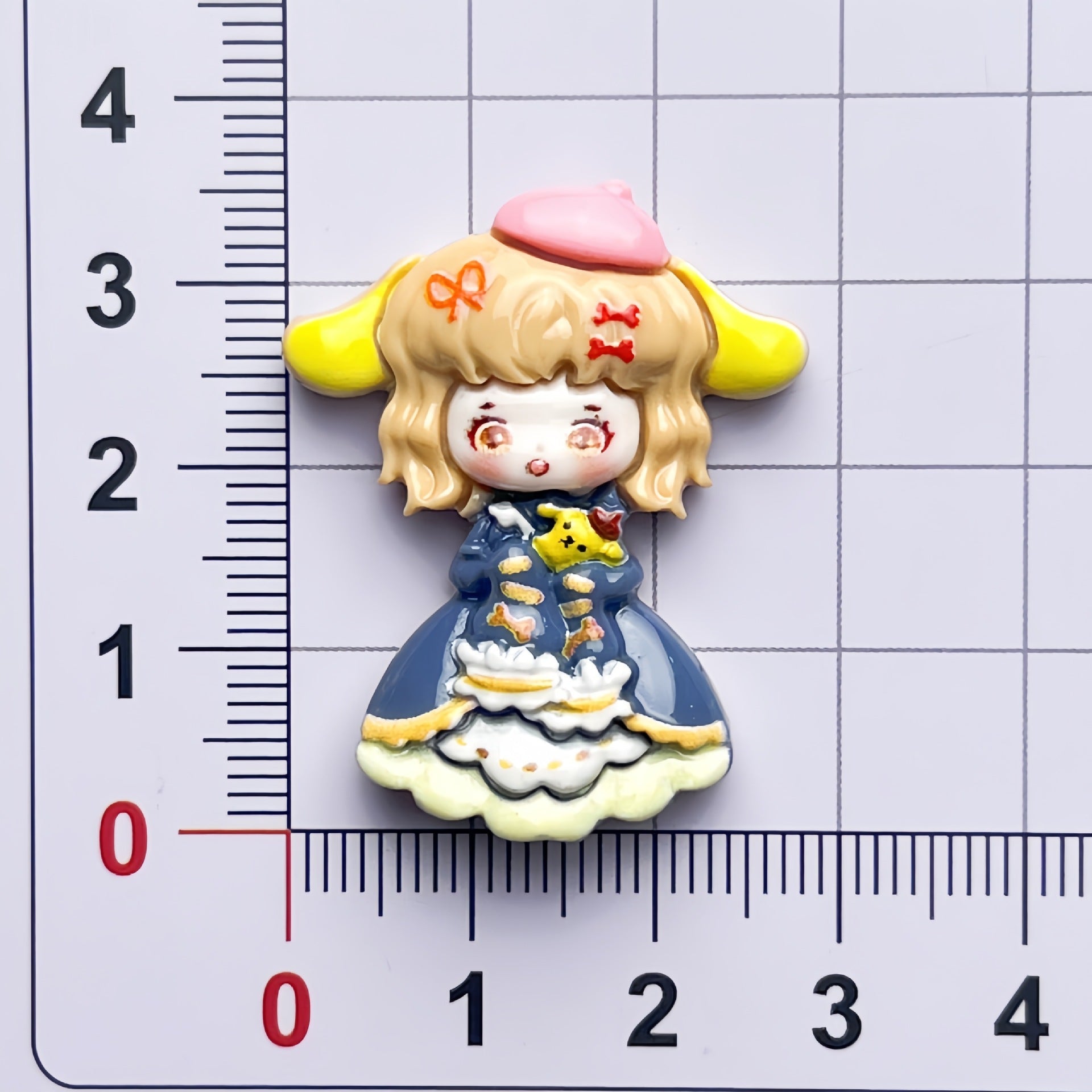 DIY  Dance Princess Charms Accessories – Customizable Phone Case, Hairpin, Fridge Magnet & Keychain Set