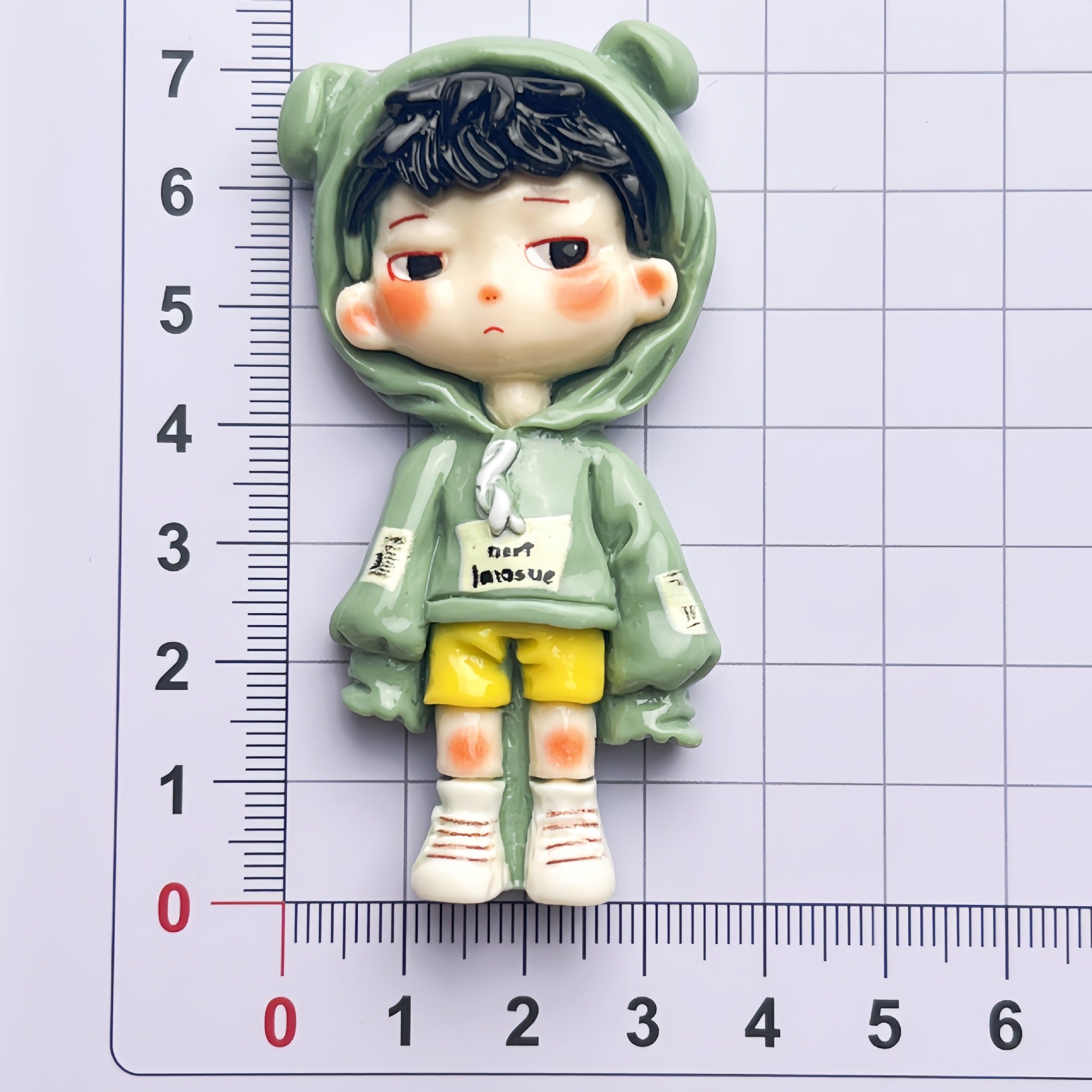 DIY Hoodie Dora Charms Accessories – Customizable Phone Case, Hairpin, Fridge Magnet & Keychain Set