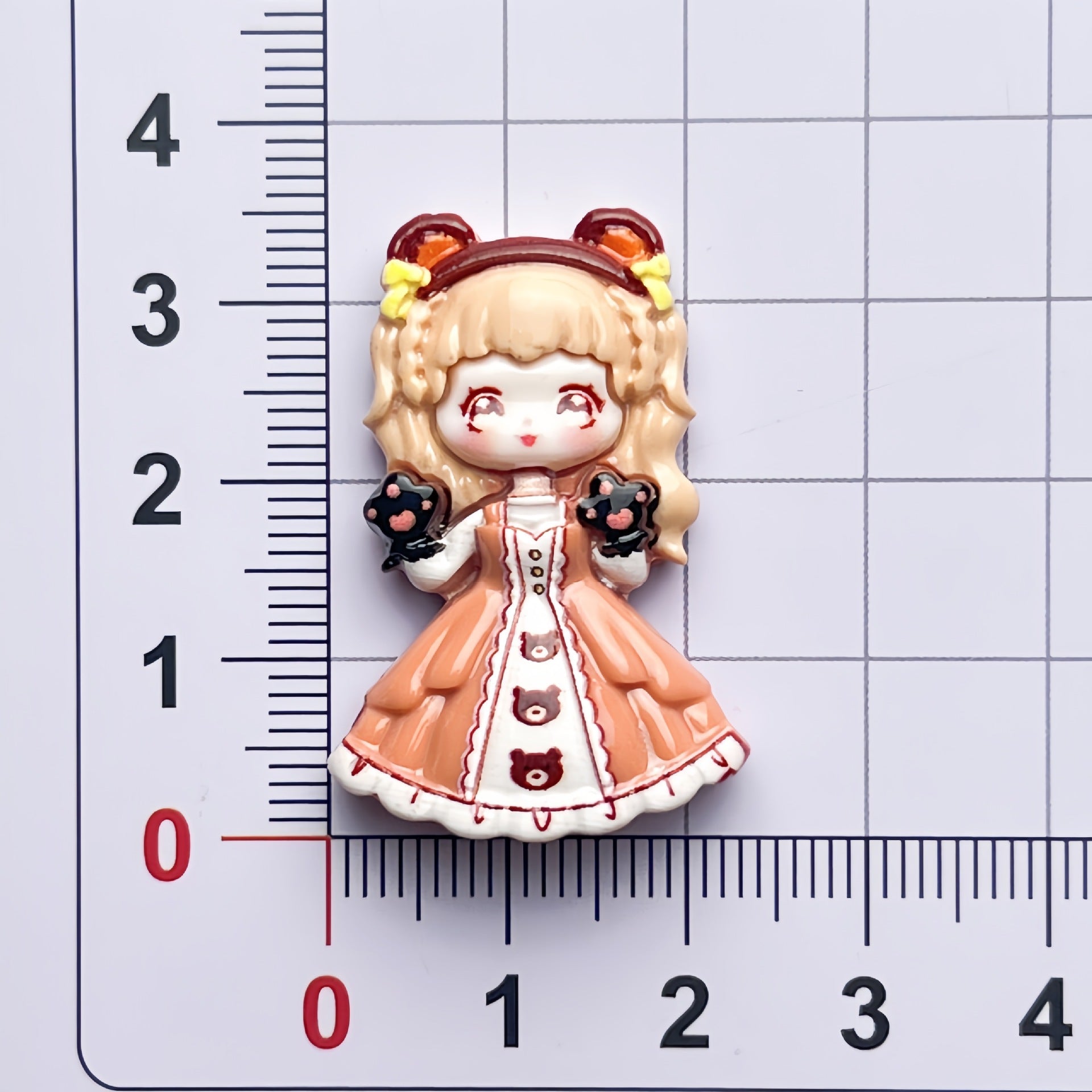 DIY  Dance Princess Charms Accessories – Customizable Phone Case, Hairpin, Fridge Magnet & Keychain Set