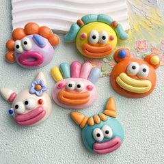 DIY  Funny Sausage Mouth Charms Accessories – Customizable Phone Case, Hairpin, Fridge Magnet & Keychain Set