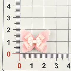 DIY Glossy Colorful Bow Charms Accessories – Customizable Phone Case, Hairpin, Fridge Magnet & Keychain Set