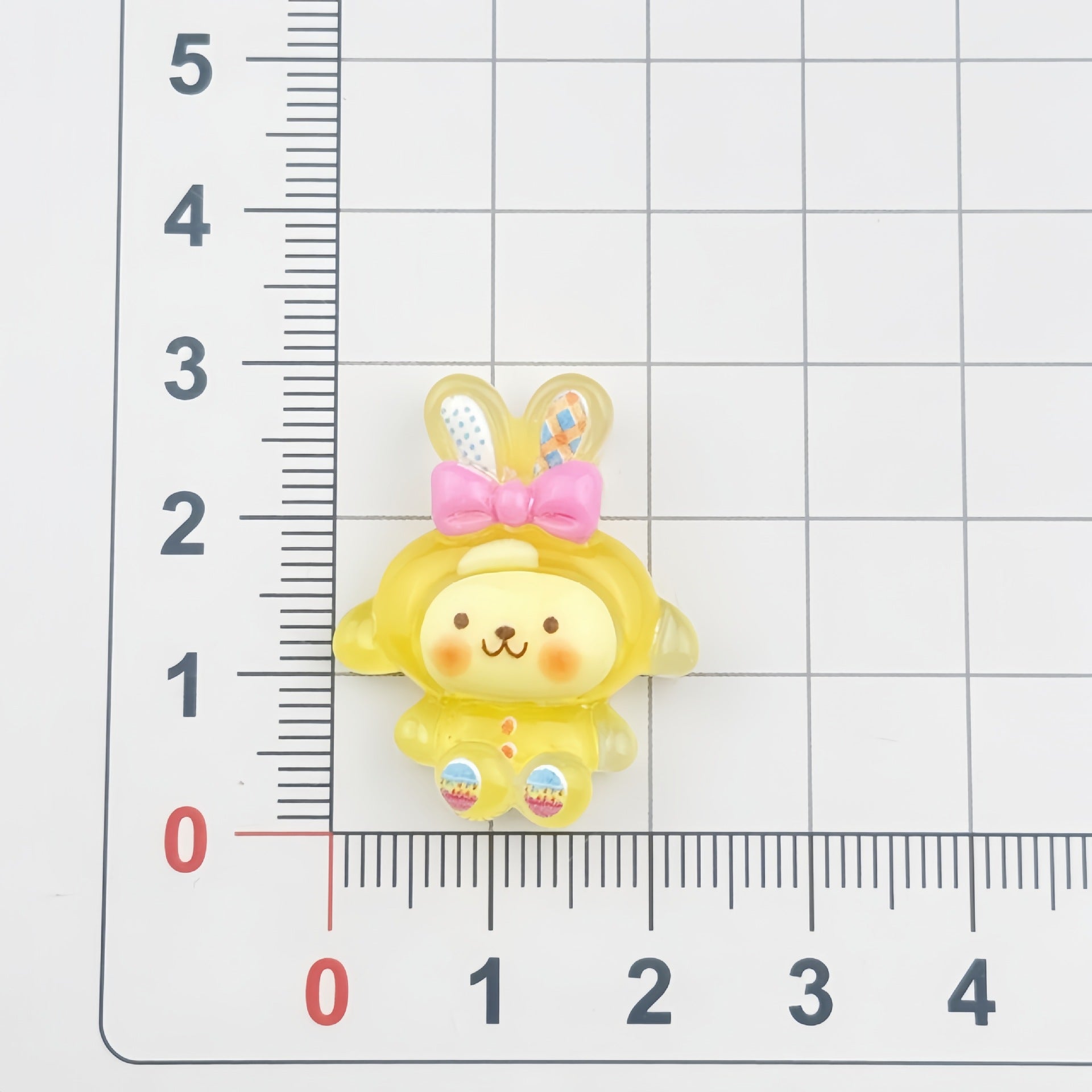 DIY Luminous Rabbit Charms Accessories – Customizable Phone Case, Hairpin, Fridge Magnet & Keychain Set