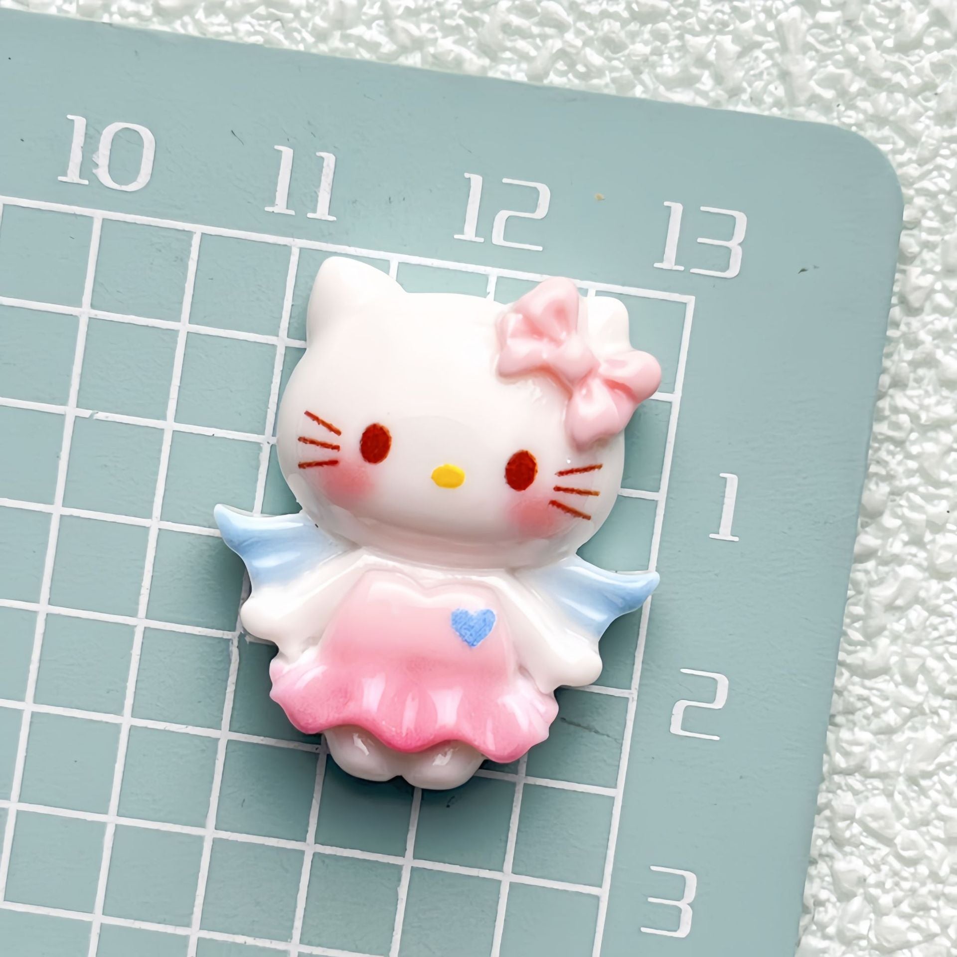 DIY Love Angel Wings  Charms Accessories – Customizable Phone Case, Hairpin, Fridge Magnet & Keychain Set