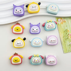 DIY  Bag Charms Accessories – Customizable Phone Case, Hairpin, Fridge Magnet & Keychain Set