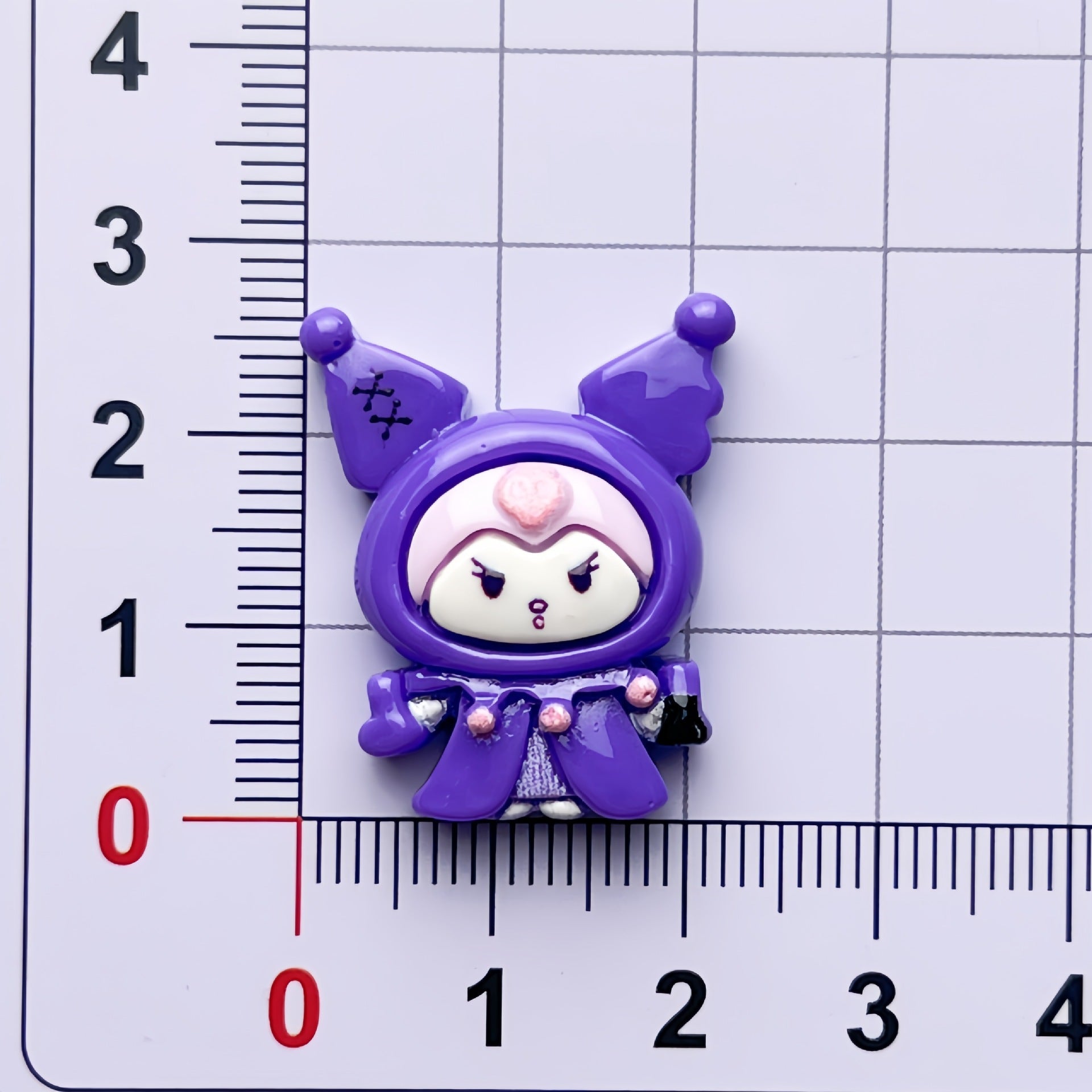 DIY Purple Rice Charms Accessories – Customizable Phone Case, Hairpin, Fridge Magnet & Keychain Set