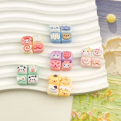 DIY Toy Charms Accessories – Customizable Phone Case, Hairpin, Fridge Magnet & Keychain Set
