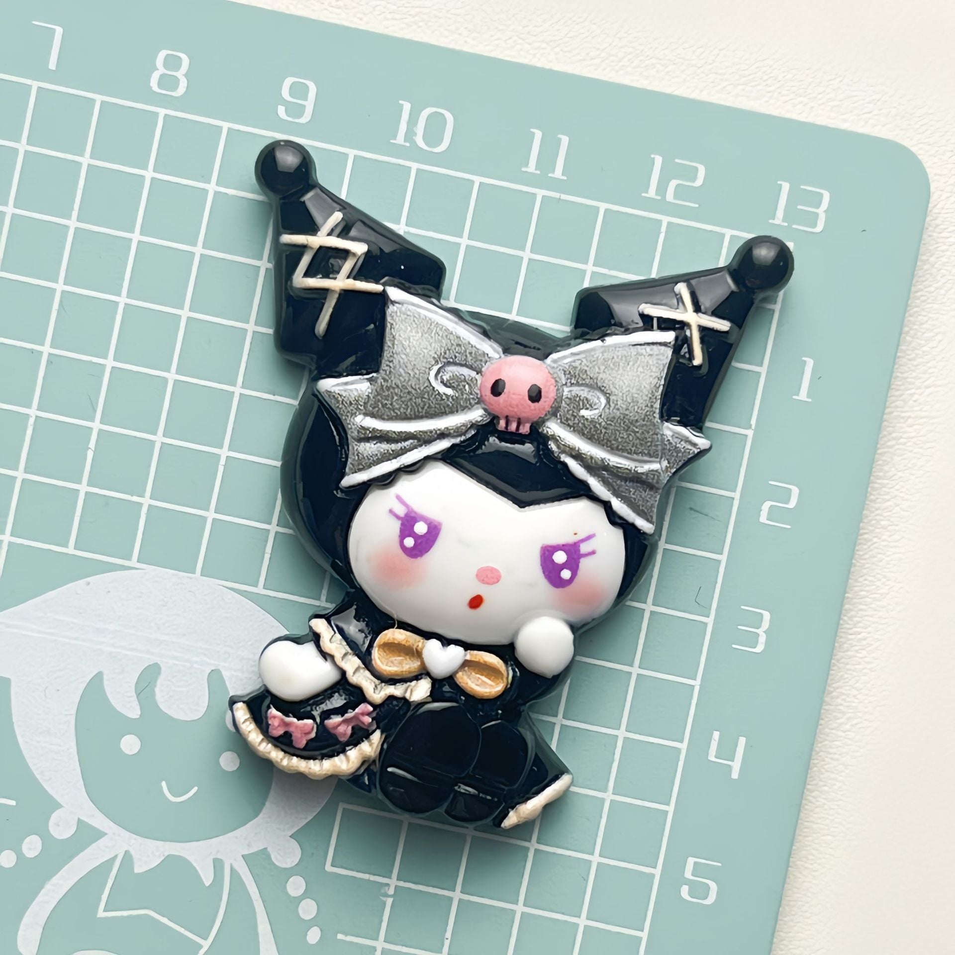 DIY Cute Cartoon Charms Accessories – Customizable Phone Case, Hairpin, Fridge Magnet & Keychain Set