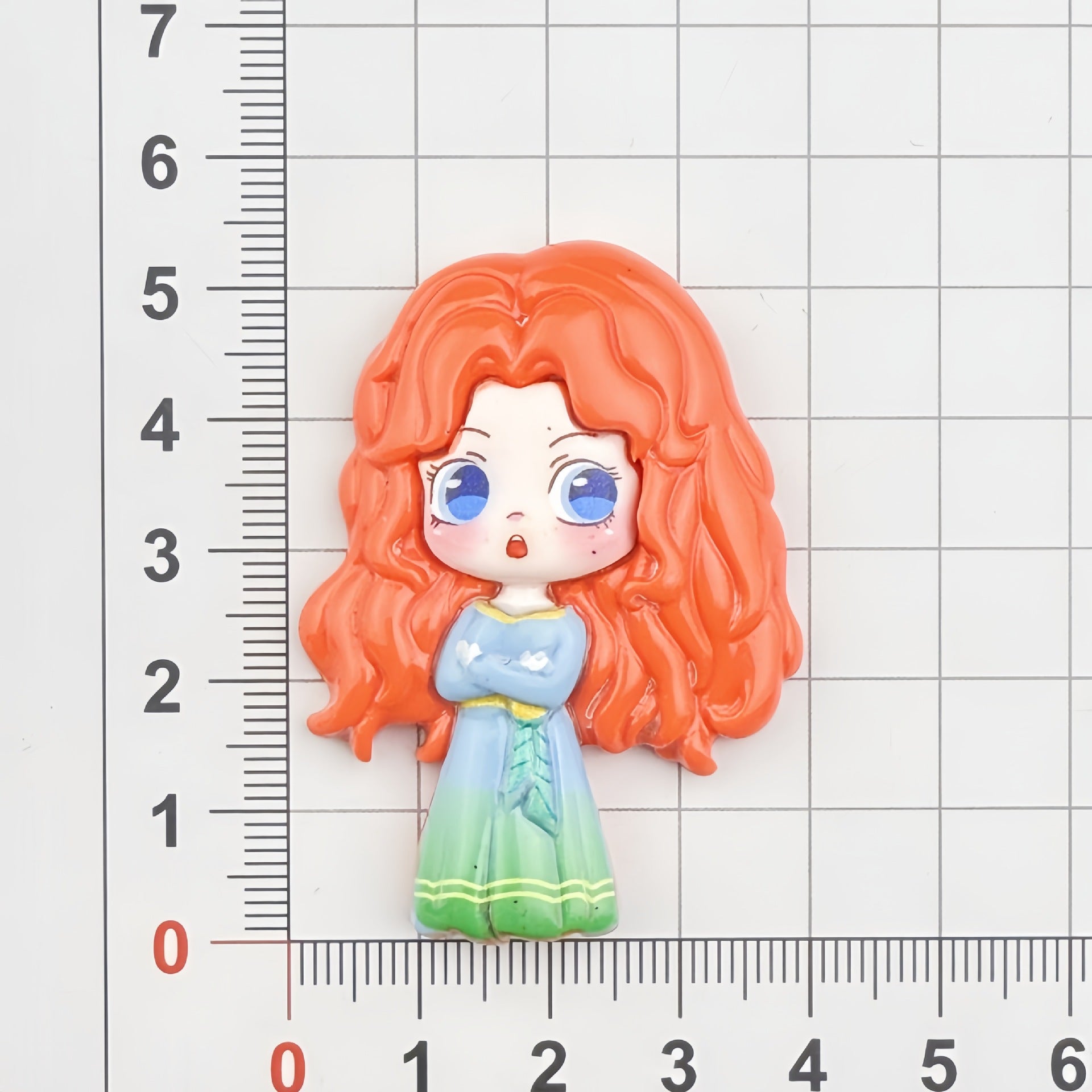 DIY  Princess  Cartoon Charms Accessories – Customizable Phone Case, Hairpin, Fridge Magnet & Keychain Set
