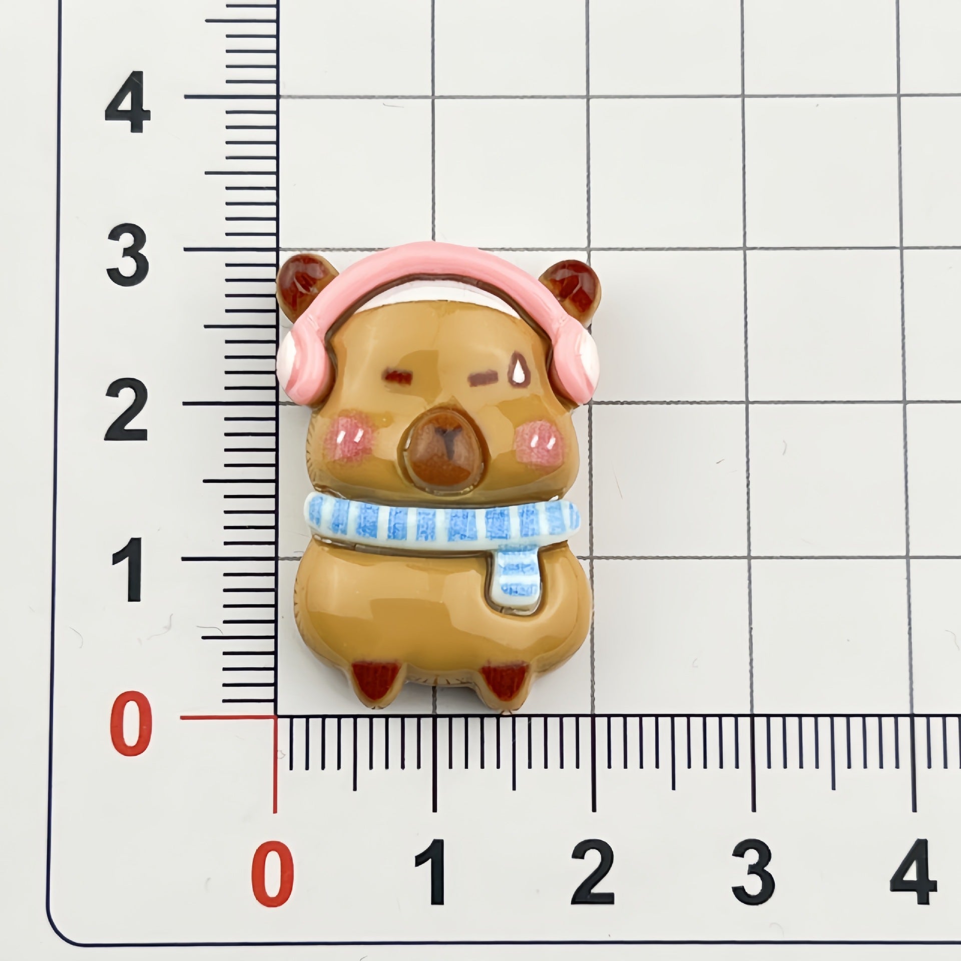 DIY  Capybara Charms Accessories – Customizable Phone Case, Hairpin, Fridge Magnet & Keychain Set