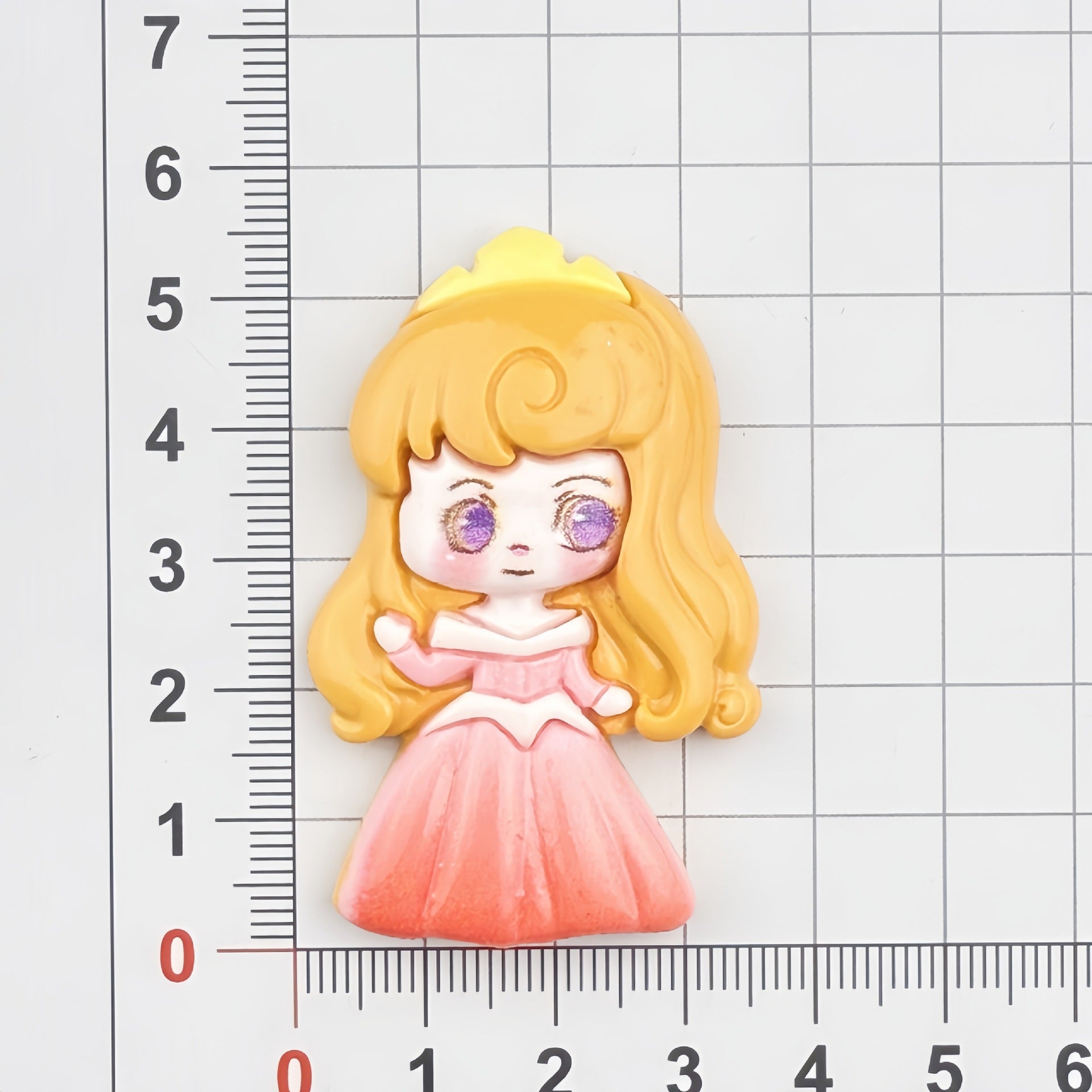 DIY  Princess  Cartoon Charms Accessories – Customizable Phone Case, Hairpin, Fridge Magnet & Keychain Set
