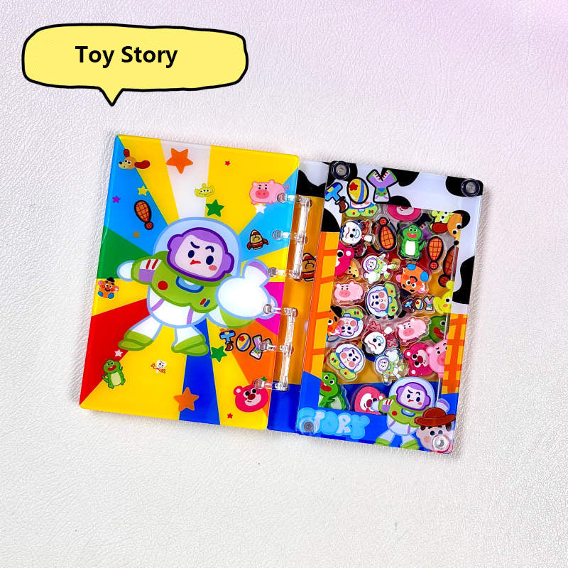 DIY Toy Story Toys Acrylic Shaky Notebook - Customizable with Trendy & Anime IP Characters