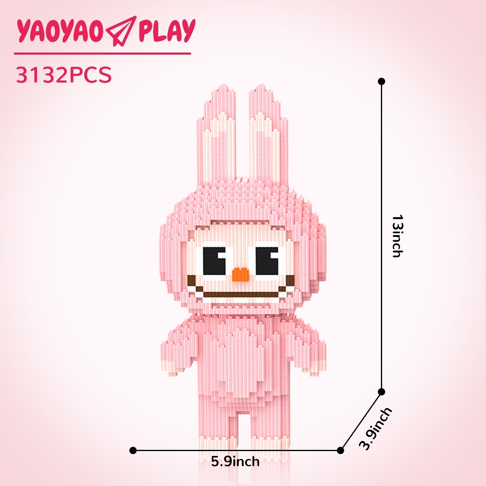Mischief Bunny Building Block Set