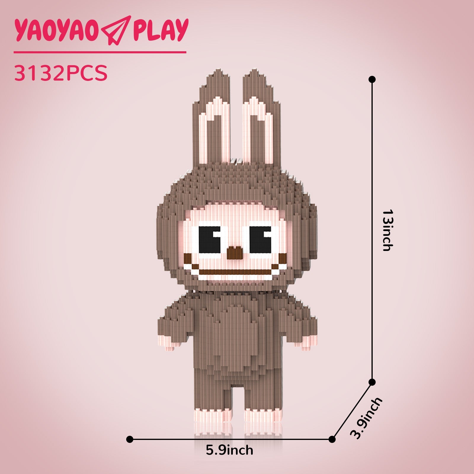 Cocoa Bunny Building Block Set
