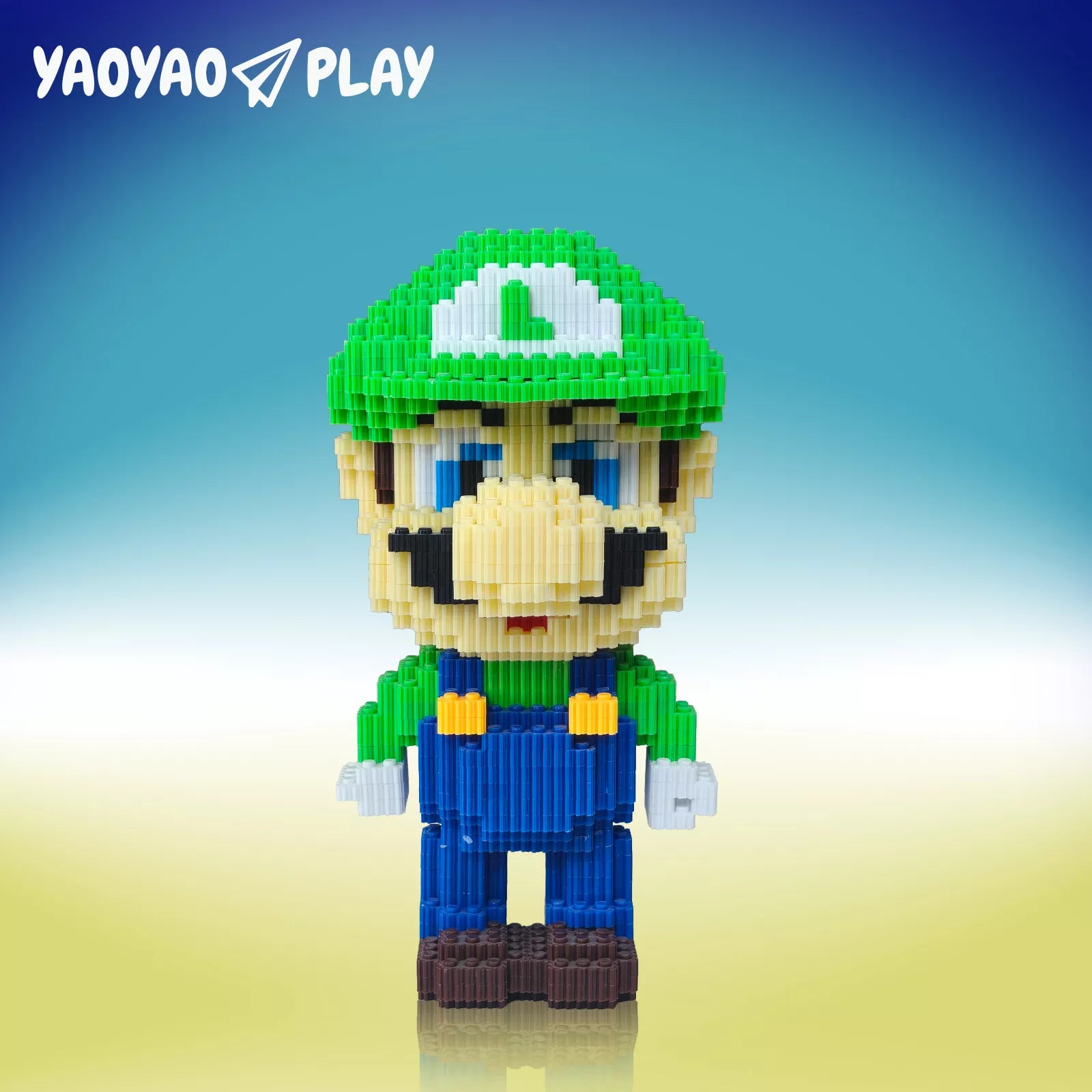 Green Yoshi Building Block Set