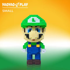 Green Yoshi Building Block Set