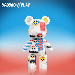 Pirate Sticker Medium Bear Building Blocks
