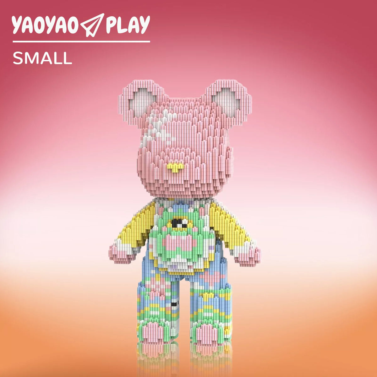 Princess Qianqian Medium Bear Building Block Set