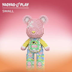 Princess Qianqian Medium Bear Building Block Set