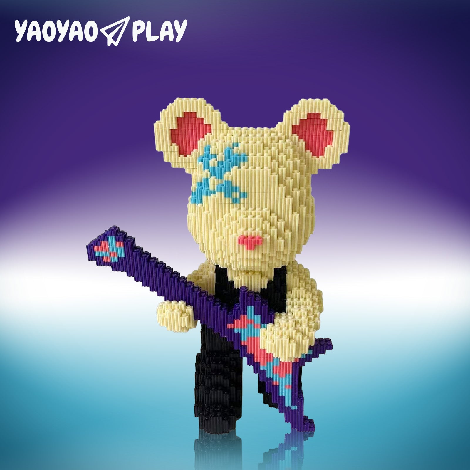 Little DY Notes Medium Bear Building Blocks