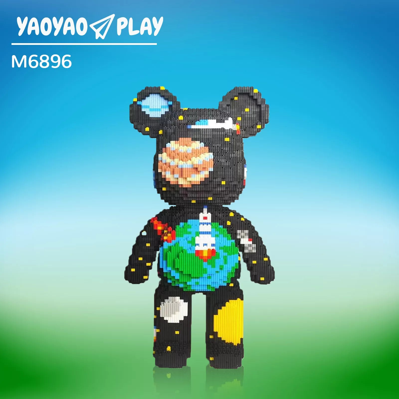 Space Adventure Large Bear Building Blocks