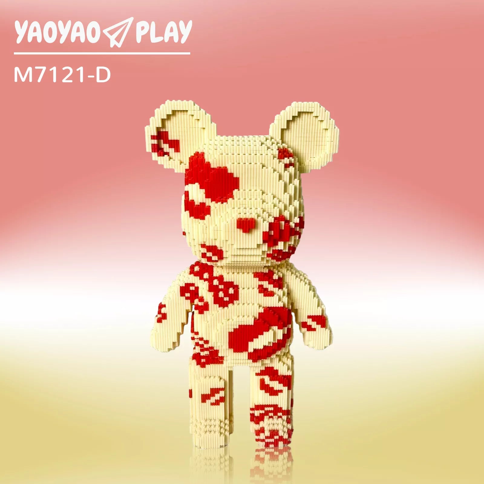 2nd Gen Kissy Large Bear Building Blocks