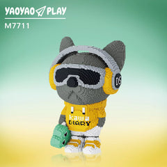 Speaker Bear Plastic Building Blocks