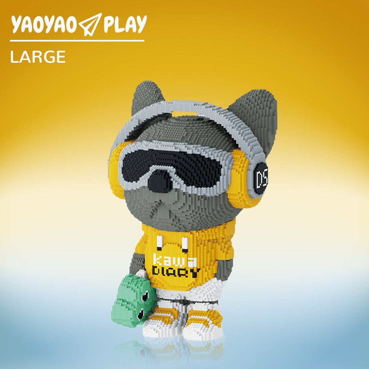 Speaker Bear Plastic Building Blocks