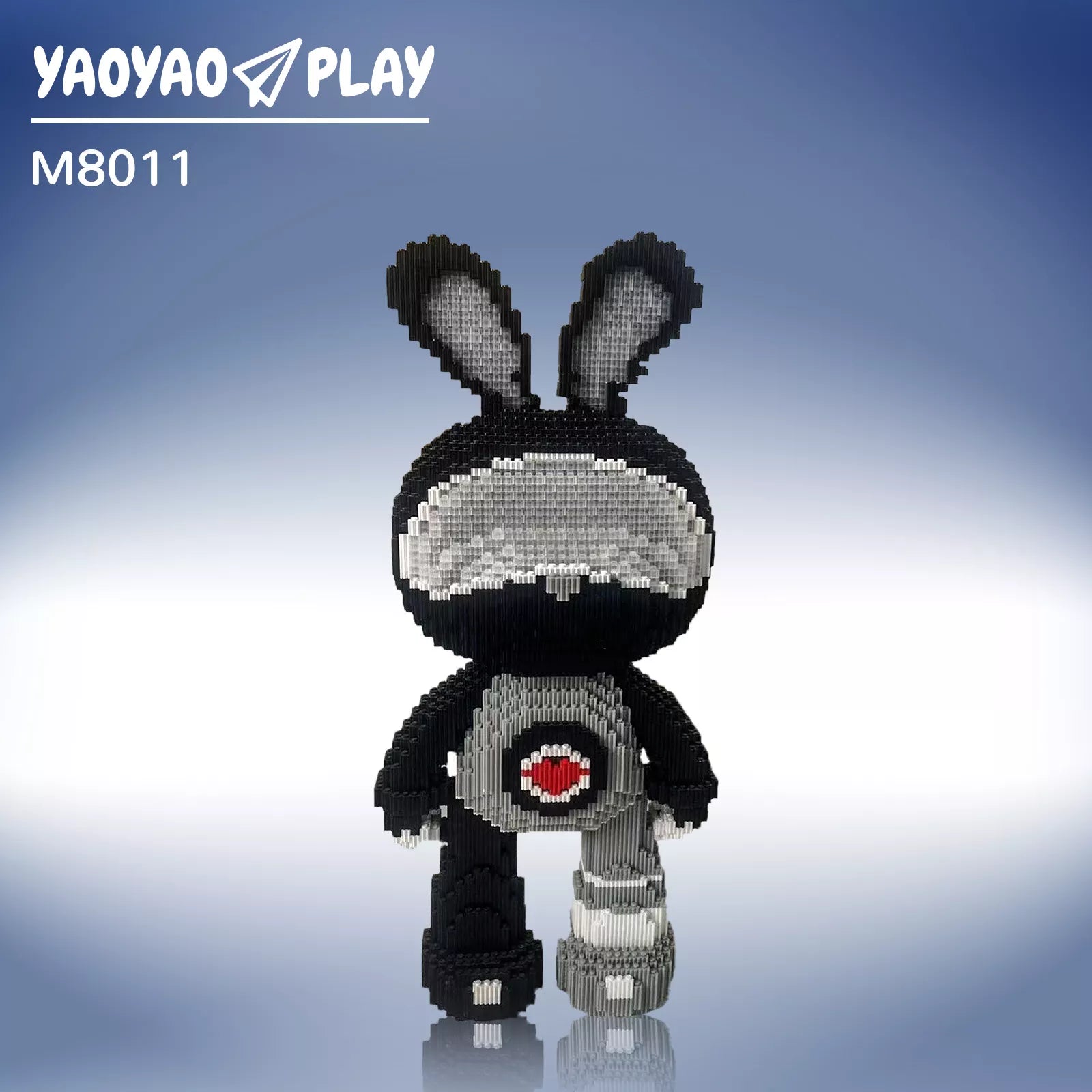 Galactic Boy Bunny Building Blocks