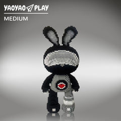 Galactic Boy Bunny Building Blocks