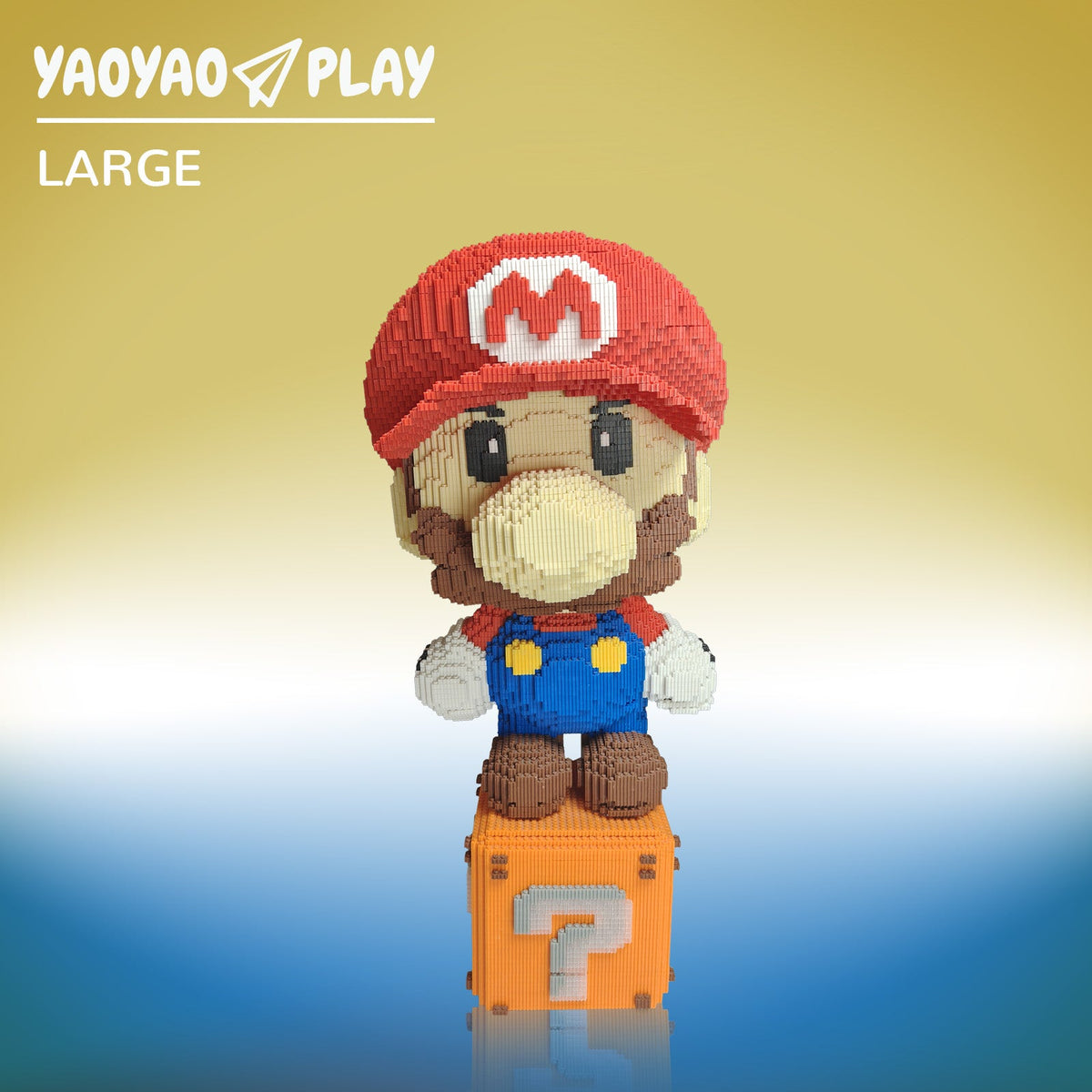 Giant Mario Question Block Building Block Set