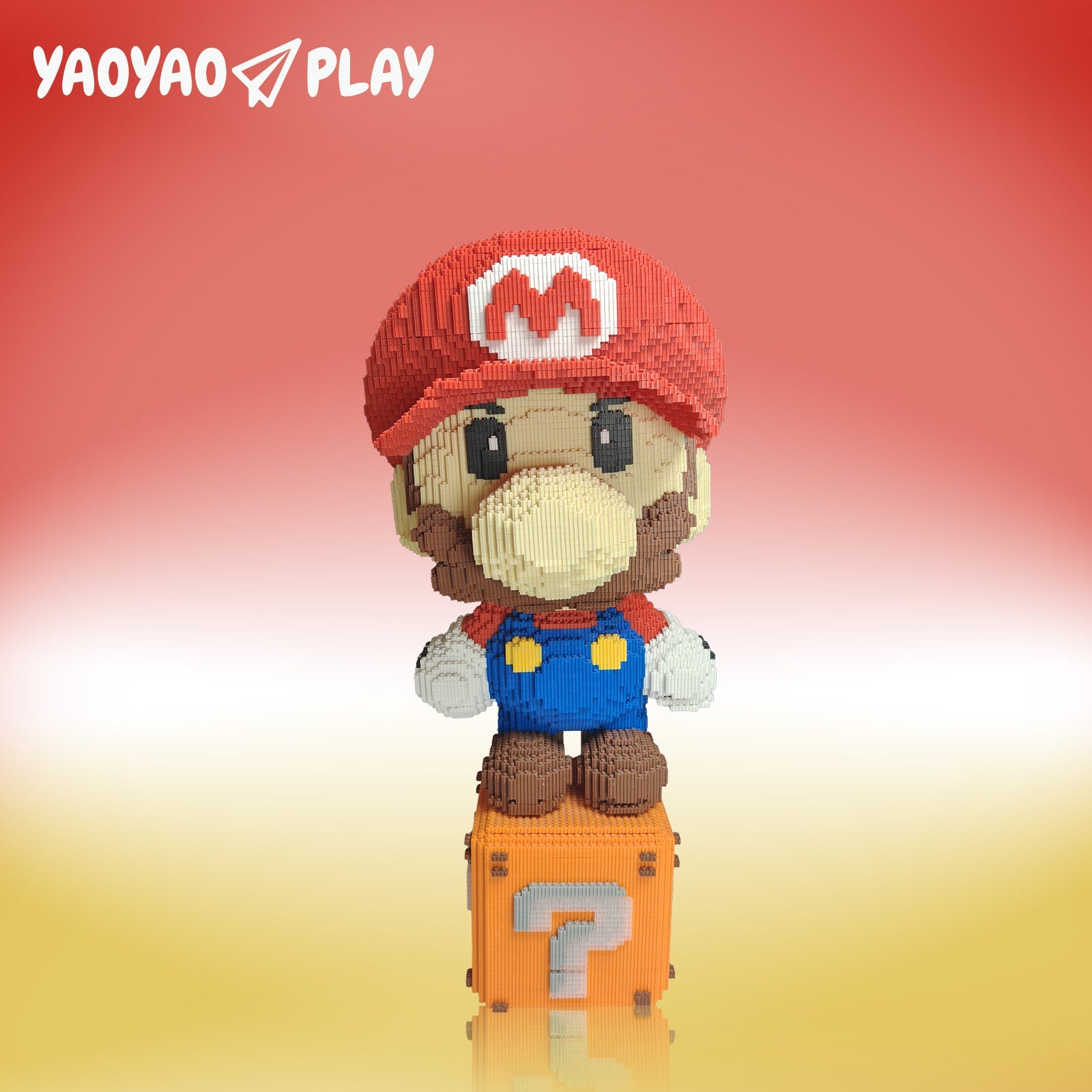 Giant Mario Question Block Building Block Set