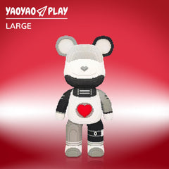 Large Future Galaxy Bear Building Block Set