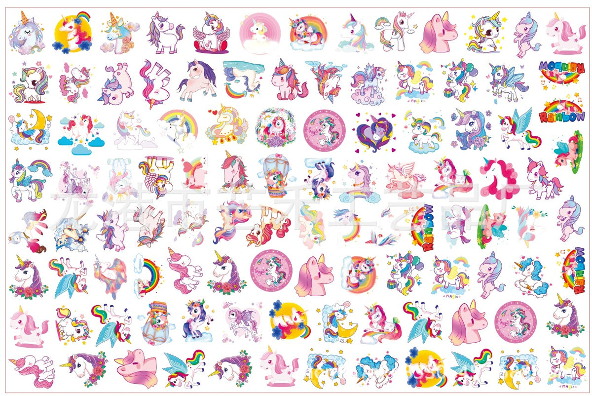 DIY Dreamy Unicorn Acrylic Figurines Kit for Kids - Customizable Anime Characters