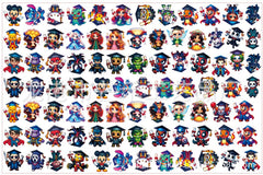 DIY Graduation Season Acrylic Figurines Kit for Kids - Customizable Anime Characters