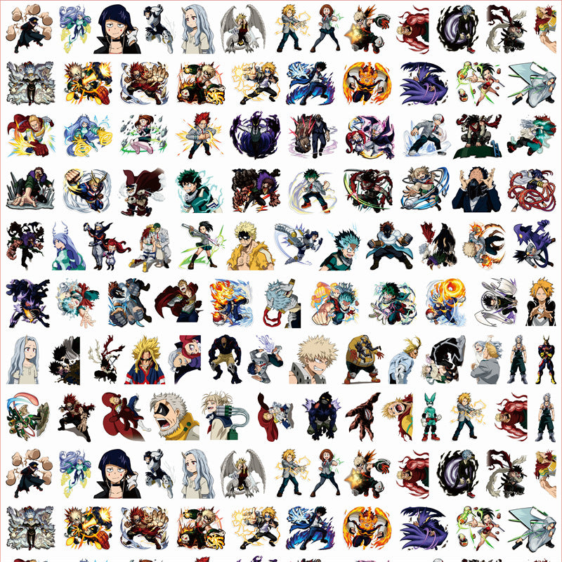 DIY My Hero Academia Acrylic Figurines Kit for Kids - Customizable Anime Characters